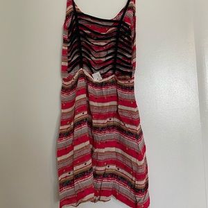 Millau Thin Cotton Dress Open Back XS